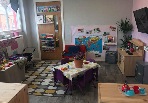 lions room for 2 - 3 yr olds at Starlight's Daycare Nursery