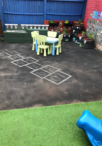 play outside at Starlight's Daycare Nursery